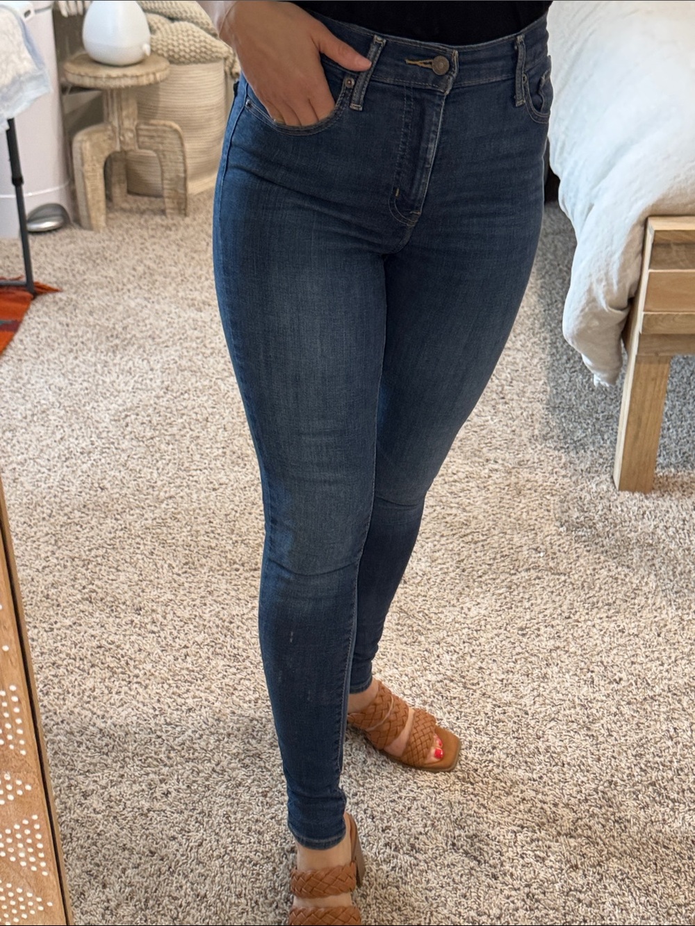 Levi’s Mile High Super Skinny Jeans